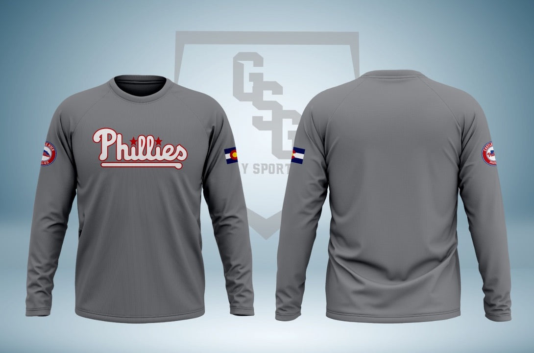 Castle Rock Phillies Long Sleeve Team Shirt