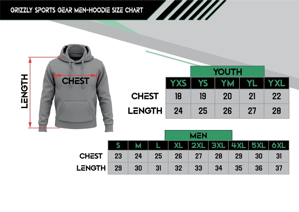 Mile High Cotton Fleece 1/4 Zip Sleeve Fan Hoodie