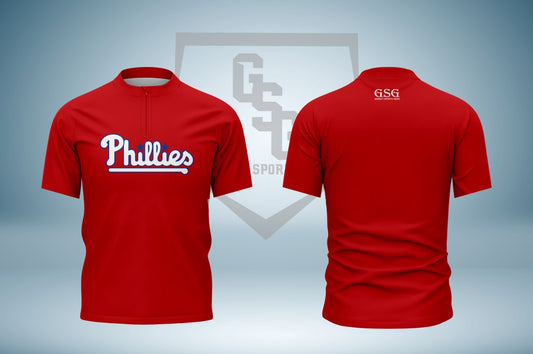 Castle Rock Phillies Cage Jacket Short Sleeve