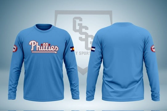 Castle Rock Phillies Long Sleeve Team Shirt
