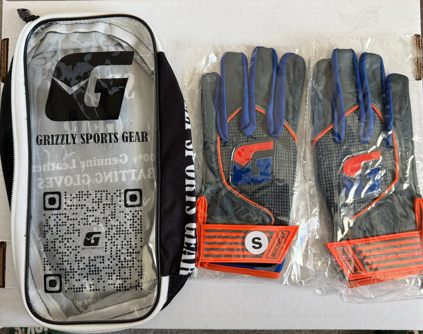 Grizzly Sports Gear Jordan Style Batting Gloves
