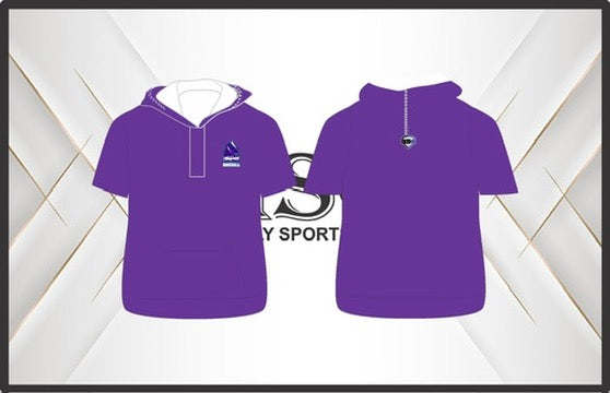 Mile High Fleece Short Sleeve Fan Hoodie