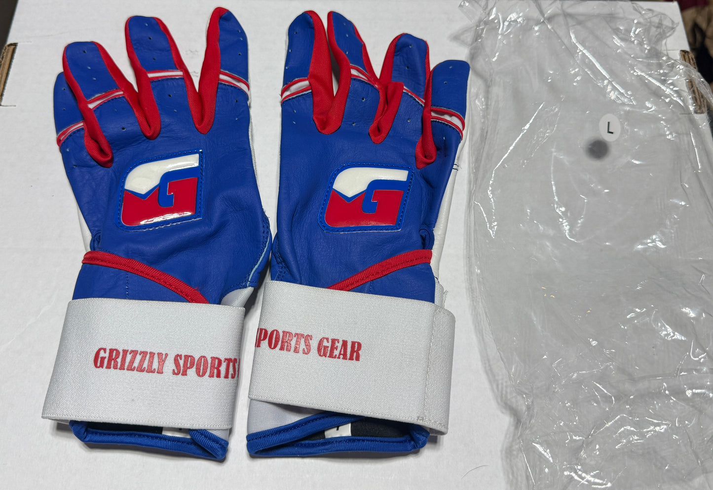 Grizzly Sports Gear Wrist Wrap Batting Gloves
