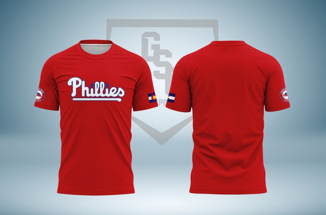 Castle Rock Phillies Short Sleeve Team Shirt