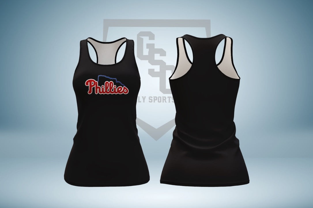 Castle Rock Phillies Racer Back Women's Tank v2
