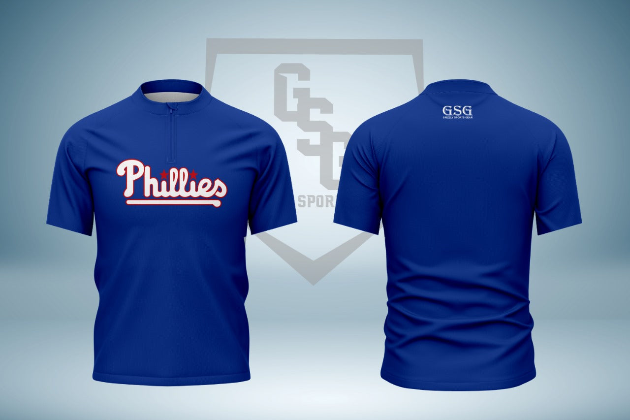 Castle Rock Phillies Cage Jacket Short Sleeve