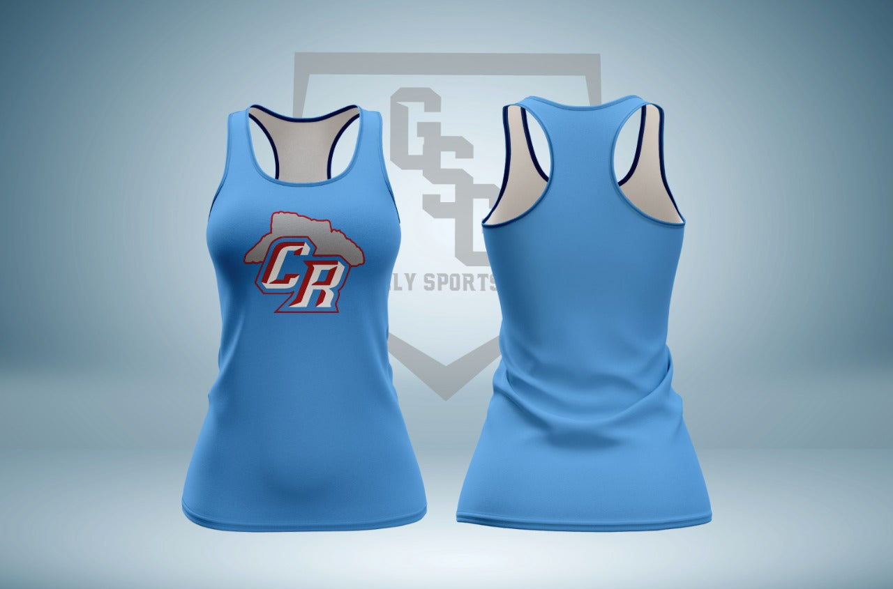 Castle Rock Phillies Racer Back Women's Tank