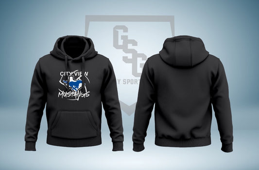 City View Mustangs Synthetic Fleece Hoodie
