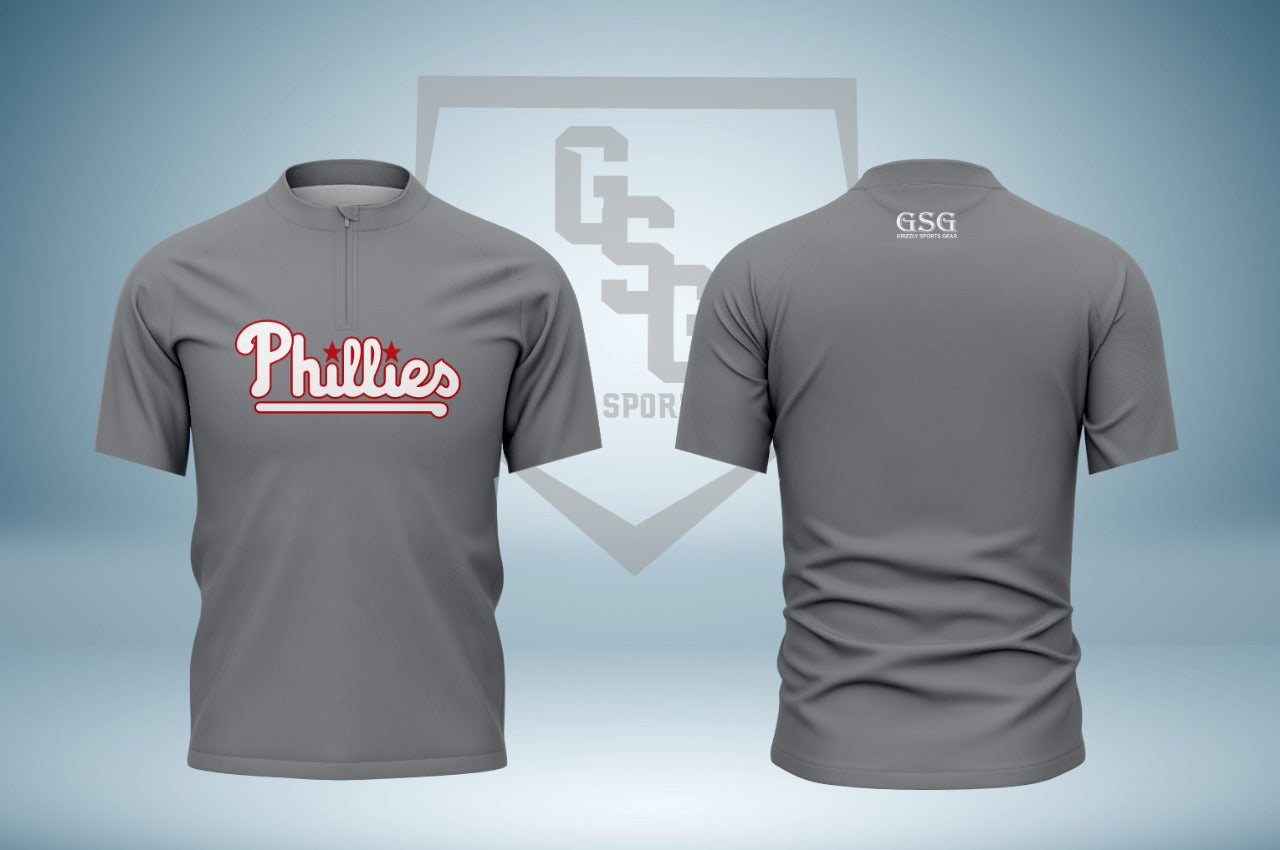 Castle Rock Phillies Cage Jacket Short Sleeve