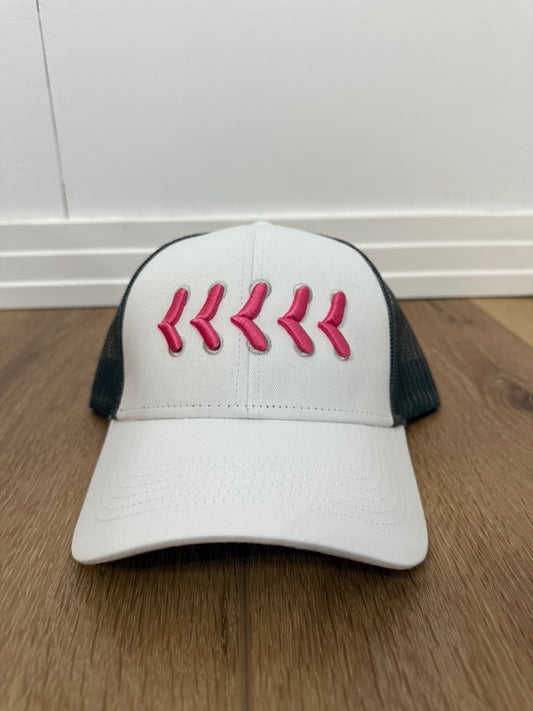 Pink GSG Stitches Trucker Hat