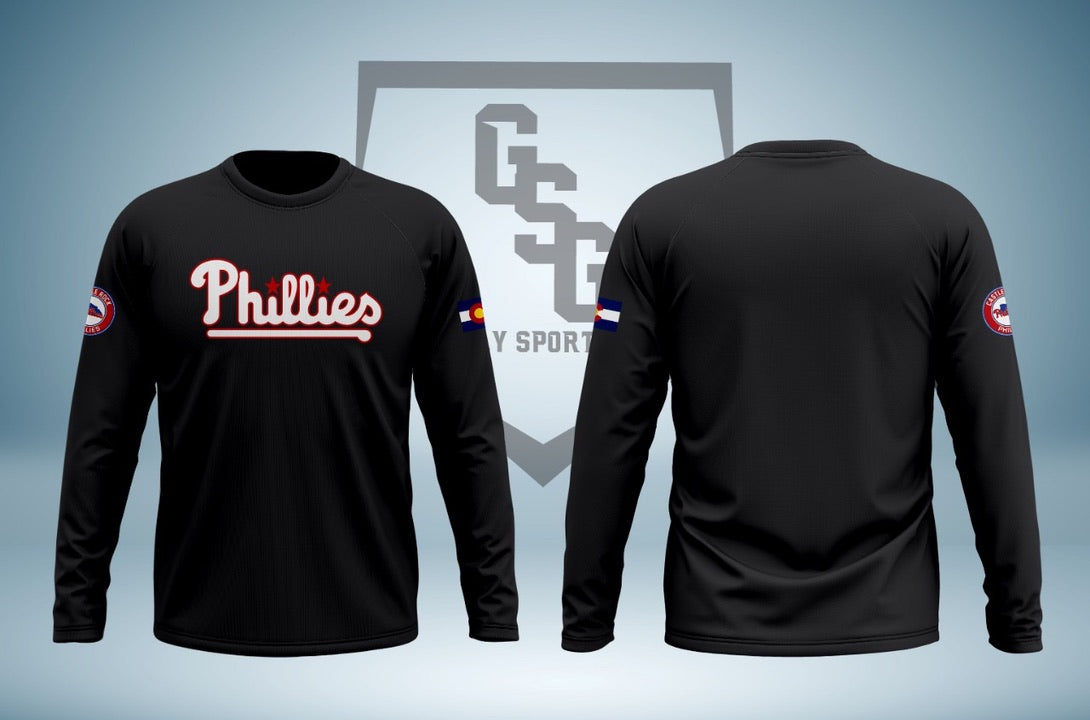 Castle Rock Phillies Long Sleeve Team Shirt