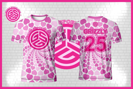 Pink Valentine's Day Jersey