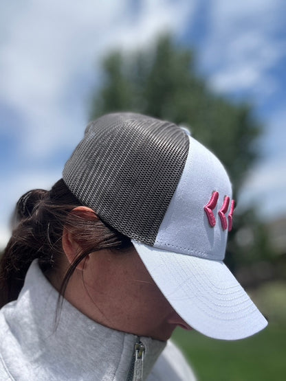 Pink GSG Stitches Trucker Hat