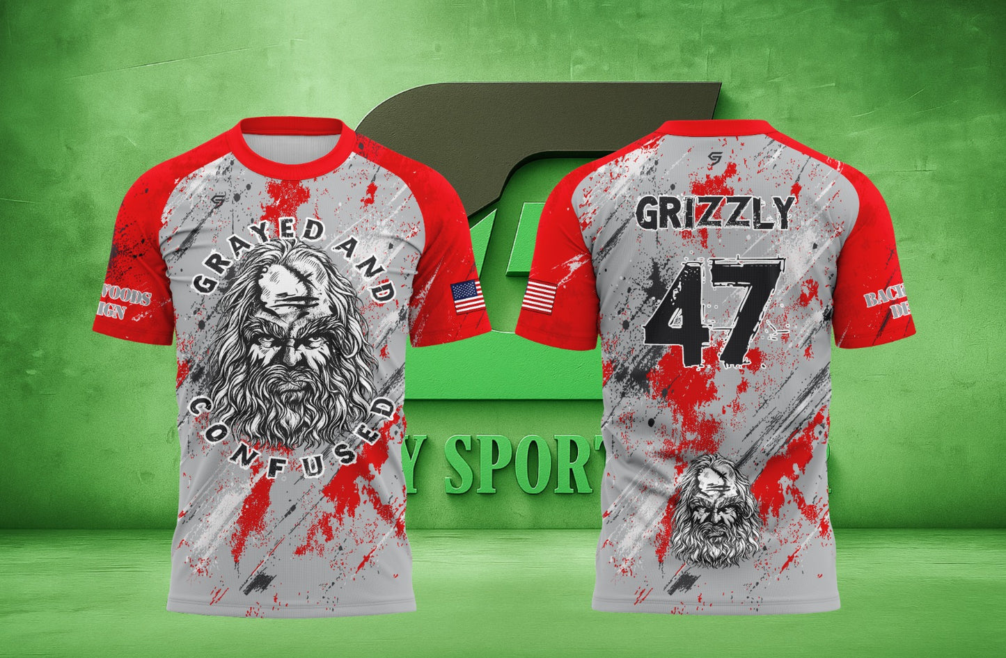 Grayed and Confused Custom Jersey