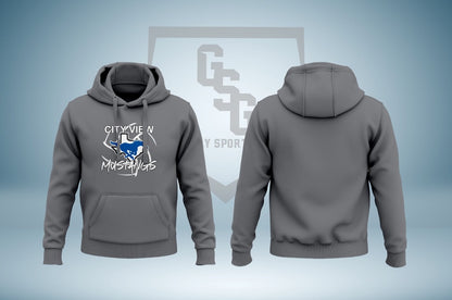 City View Mustangs Synthetic Fleece Hoodie