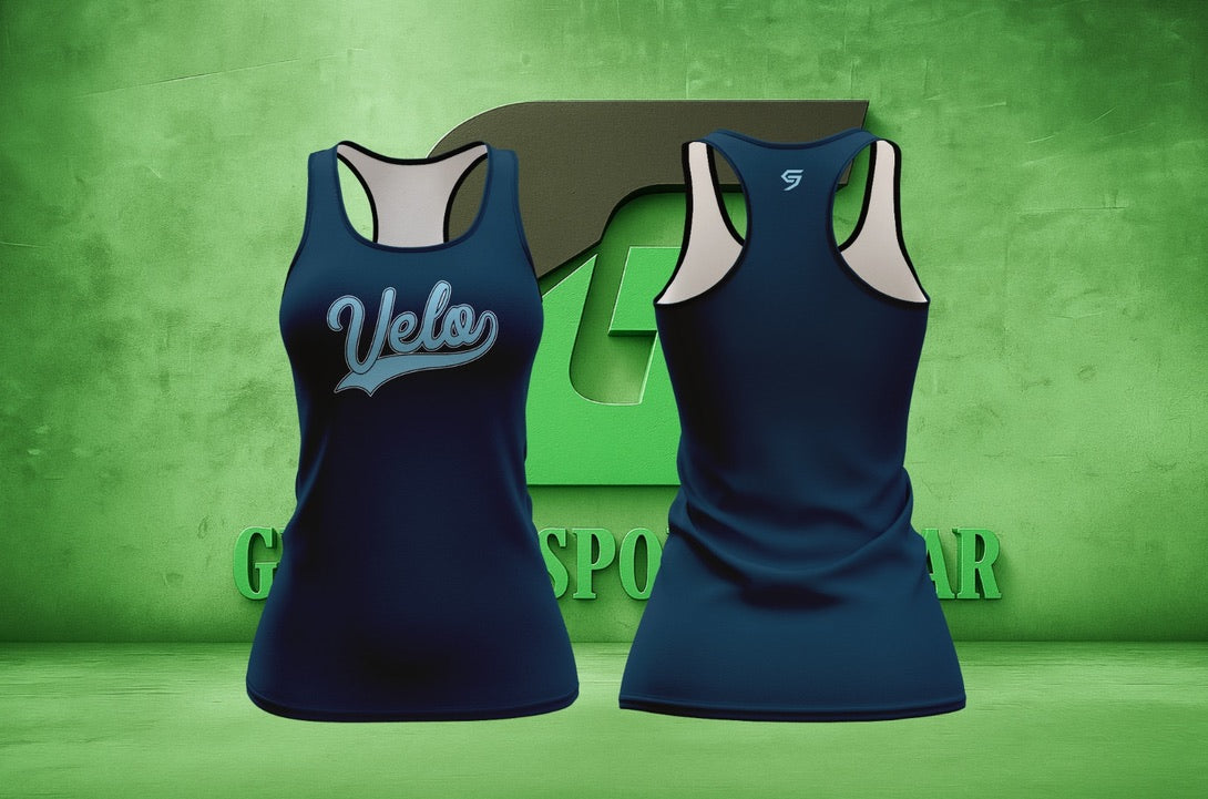 Velo Women’s Racerback Tank – Athletic Fit