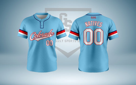Colorado Native Team Two Button Jerseys