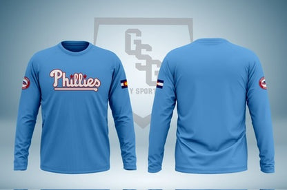 Castle Rock Phillies Long Sleeve Team Shirt