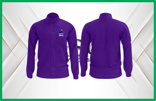 Mile High Fan 1/4 Zip Cage Jacket - Long Sleeve