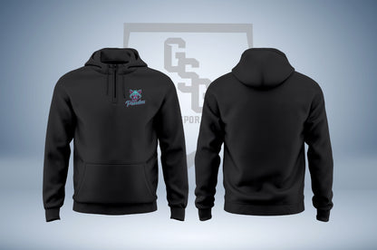 Trash Panda Fan 1/4 Zip Cotton Hoodie - Men