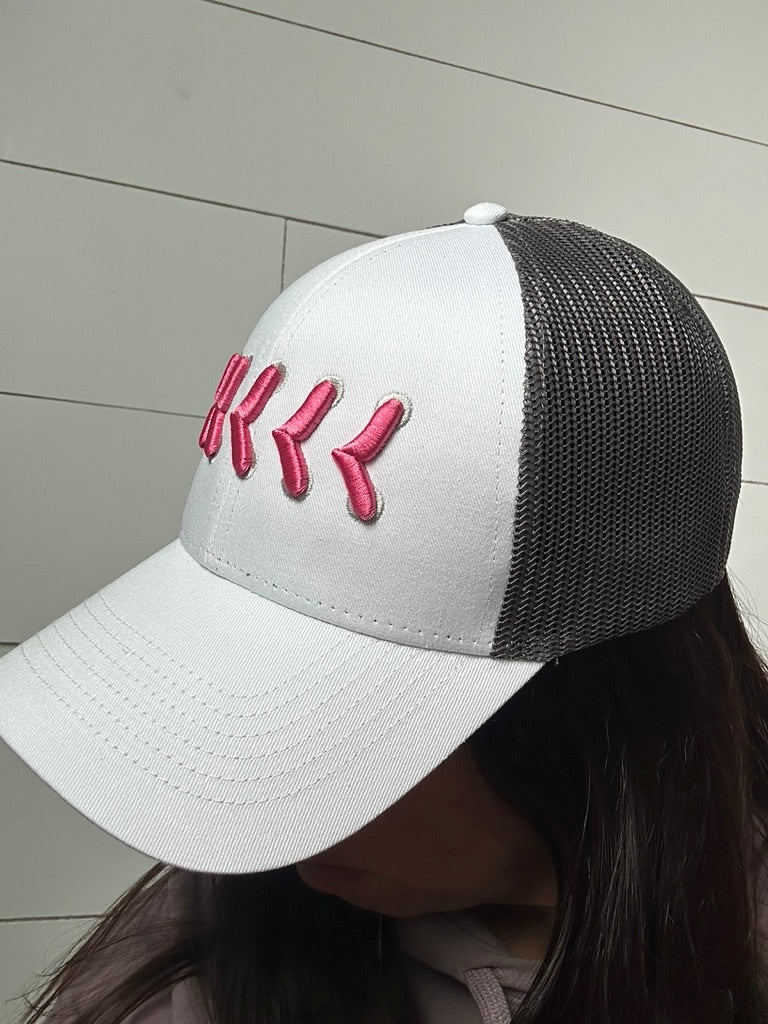 Pink GSG Stitches Trucker Hat
