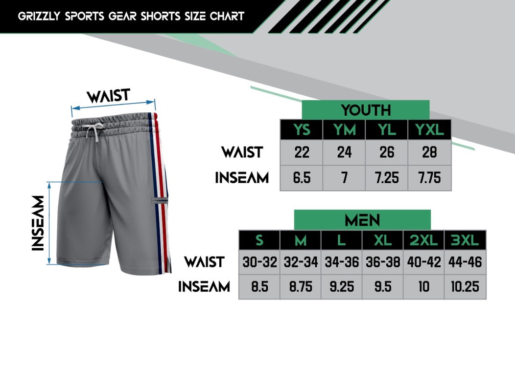 GSG Microfiber Shorts with Spandex Liner
