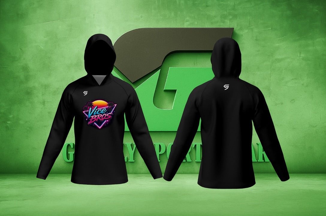 Vice Bros Long Sleeve Lightweight Hoodie