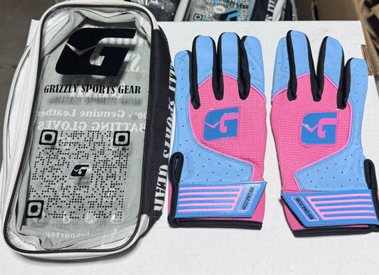 Grizzly Sports Gear Jordan Style Batting Gloves