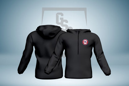 Castle Rock Phillies Fan 1/4 Zip Cotton Hoodie - Mens
