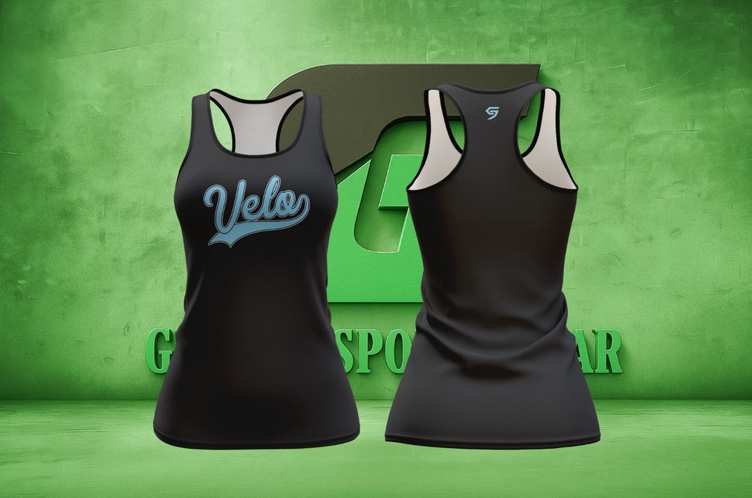 Velo Women’s Racerback Tank – Athletic Fit