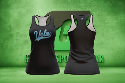 Velo Women’s Racerback Tank – Athletic Fit