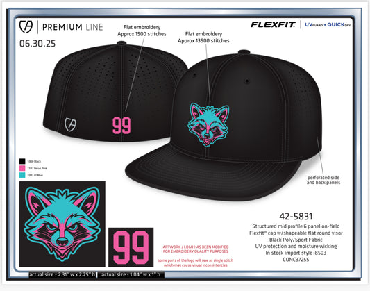 Trash Panda Team Hats