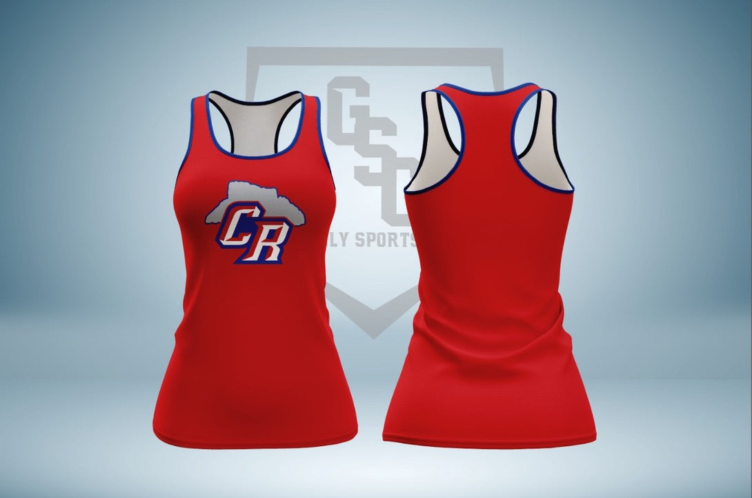 Castle Rock Phillies Racer Back Women's Tank