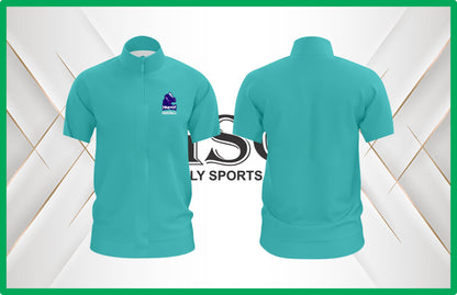 Mile High Fan 1/4 Zip Cage Jacket - Short Sleeve