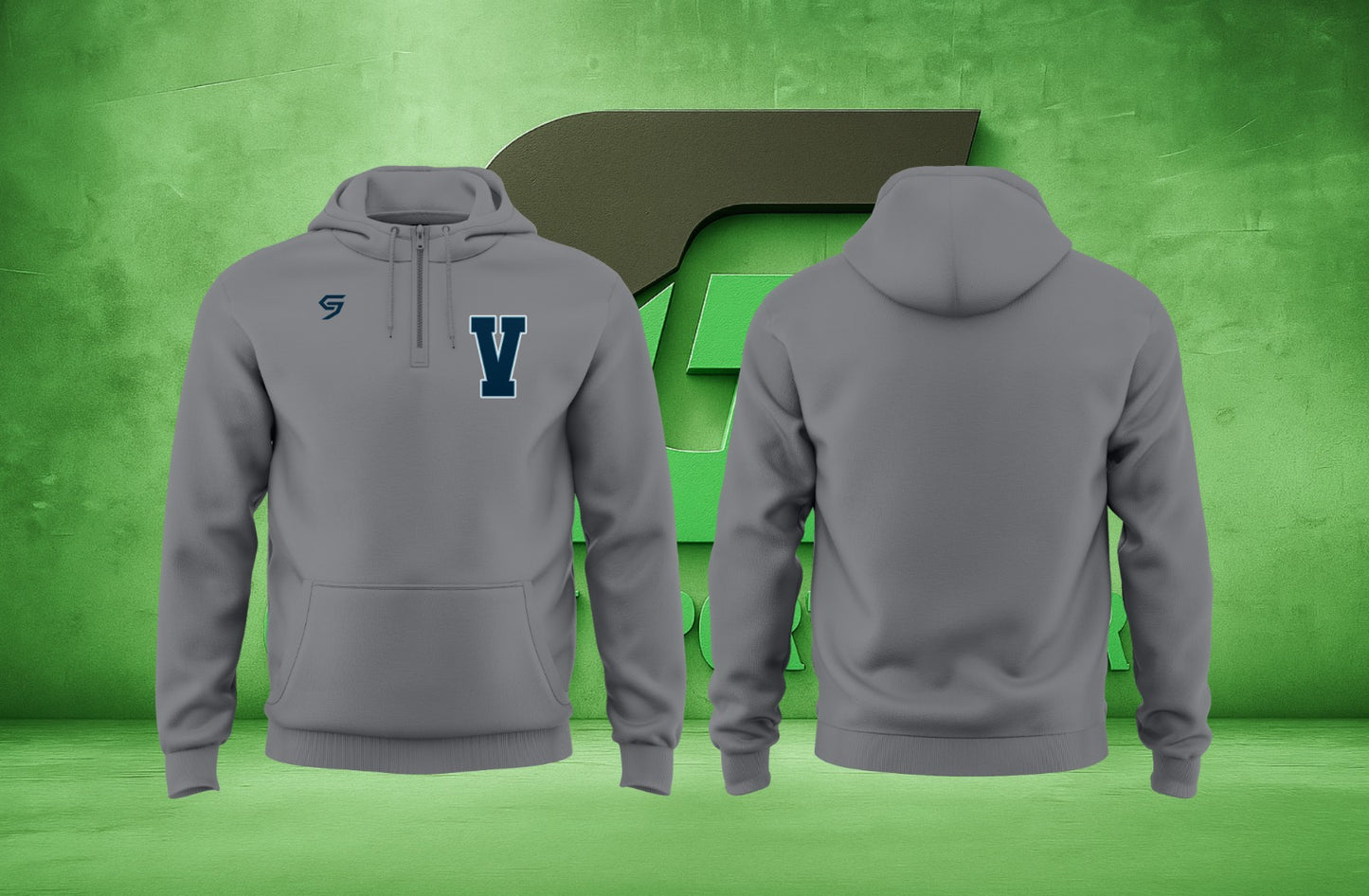 Velo Fan 1/4 Zip Hoodie