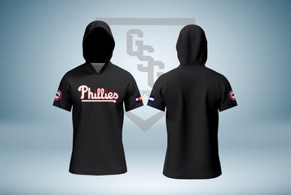 Castle Rock Phillies Short Sleeve Light Weight Hoodie