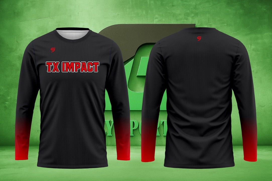 TX Impact Long Sleeve Fan Shirt
