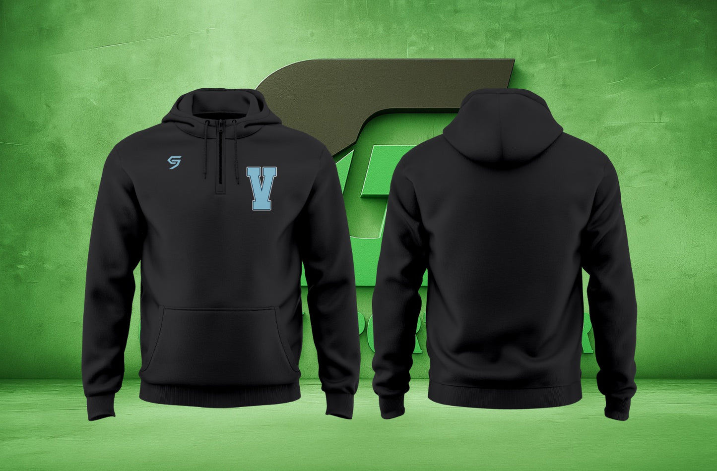 Velo Fan 1/4 Zip Hoodie