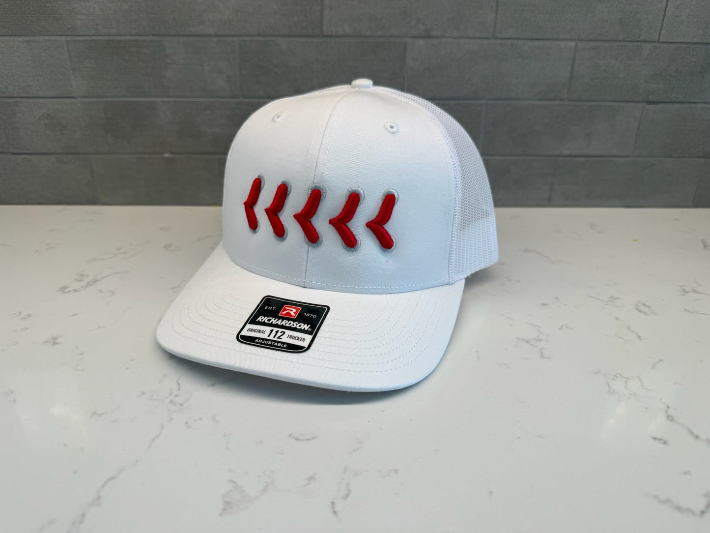 GSG Baseball Stitches Trucker Hat